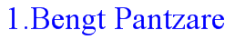 1.Bengt Pantzare